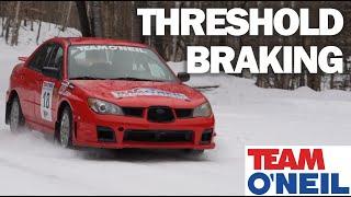 Threshold Braking for Rally, Racing, and the Street