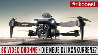 8K Drohne macht sie der DJI Mavic 3 Pro Konkurrenz? Lenovo K6 Einsteiger Drohne mit 8K Video im Test