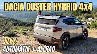 DACIA DUSTER Hybrid 4x4: Allrad mit Automatik - neue Variante auch für den BIGSTER | News | 2025