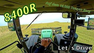 Let´s Drive John Deere 8400R beim Siloschieben. Ohne Kommentar