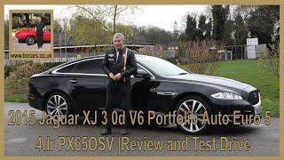 2015 Jaguar XJ 3 0d V6 Portfolio Auto Euro 5  4dr PX65OSV |Review and Test Drive