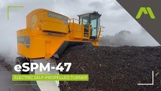 MENART eSPM 47 Full Electric Self-propelled turner