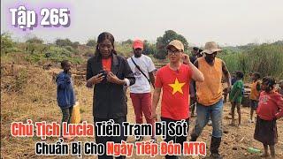 Huy Khánh Vlogs || Chủ Tịch Lucia Tiền Trạm Bị Sốt, Chuẩn Bị Cho Ngày Đón MTQ Tại Sân Bay Angola