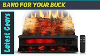 Rintuf Electric Fireplace Logs Set - The Ultimate Cozy Experience