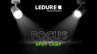 Ledure Focus Spot Lamp - Focused Illumination with Rotable Functionality