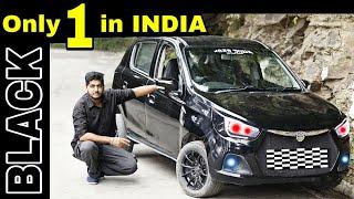 Modified Alto | Only One in India | Black Maruti Alto k10 Modification dual exhaust | Engineer Singh