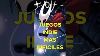 JUEGOS INDIE MÁS DIFÍCILES SEGÚN CHATGPT #shorts #hollowknight #cuphead