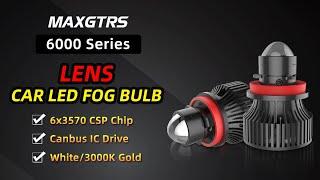 6000 Series Lens Car LED Fog Bulb