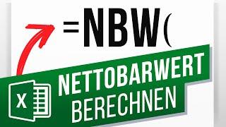 Nettobarwert (Kapitalwert) in Excel berechnen