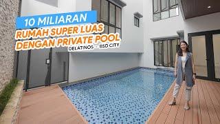 (SOLD OUT) BARU BESAR DAN MURAH DI BSD ‼️ ADA KOLAM RENANG DAN RUMAH DIKELILINGI TAMAN