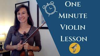 Use This Strange Trick to Develop a Good Tone on the Violin