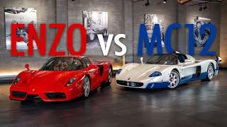 Which Hypercar Should You Buy: Ferrari Enzo or Maserati MC12