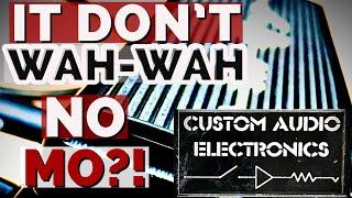 It Don't Wah No More?! | Dunlop MC404 CAE Wah