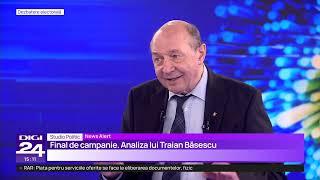 Studio Politic. Băsescu răspunde atacurilor lui Rareș Bogdan