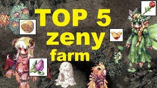 Ragnarok PreRenewal - Top 5 Zeny Farming - Places and Jobs