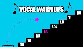 5 Fun Vocal Warmups (SOLFEGE Sing-Along)