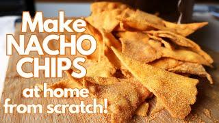 If You Have 1 Cup of Cornmeal, Make Nacho Chips at Home!