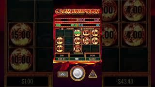 Cash Eruption Bonus Video ️🪙 (Minor Progressive) #slotmachinebonus #onlinecasino #fanduelcasino