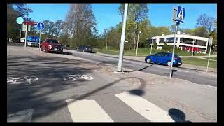 4K Bike Ride Tour from Huopalahti to Lehtisaari Helsinki | City Explorer