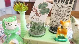 Thrift Store Decor! | St. Patrick's Day Decor Challenge | Decorate With Me