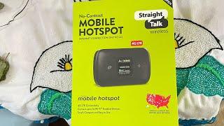 Unboxing Straight Talk Mobile Hotspot