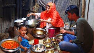 Roti Prepared by bengali Village Women Living Village Life Routines || roti making process