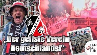 FUßBALLKULT IM ZWEITÄLTESTEN STADION DEUTSCHLANDS | Ein Tag Fan von: Altona 93 | Stadion-Vlog ️