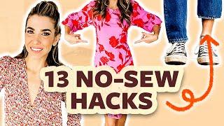 Easy DIY Clothing Alterations (No Sew!) | DIY with Orly Shani