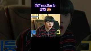 TXT reaction to BTS performancetheir reactions are priceless#txt#bts#v#jk#jimin#rm#yeonjun#soobin