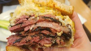 Katz's Reuben Pastrami sandwich New York...