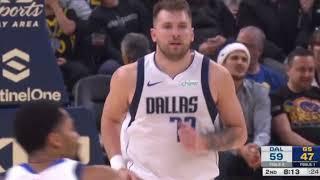 "Luka Doncic Makes NBA History: Unbelievable First Half vs. Warriors!