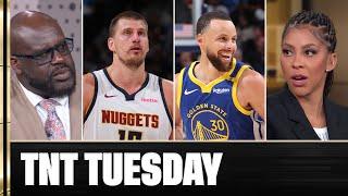 The Tuesday Crew Reacts to Wolves-Nuggets + Jokić & Steph's BIG Nights  | NBA on TNT