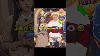Jimin avoided repeating Suga's previous accident with Jisoo!!  #blackpink #jisoo #bts #jimin