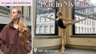 BTS with a TALENTED NYC BALLET STUDENT on SCHOLARSHIP: my day in the life!🩰 #ballet