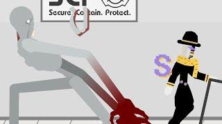 Scp-096 VS WoU (Wonder of U) - Sticknodes animation