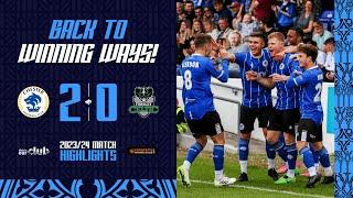 Back to winning ways  | Chester 2-0 Farsley Celtic