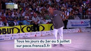 Le Mondial La Marseillaise à pétanque 2018 sur France3 PACA