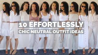 10 Effortlessly Chic Neutral Summer Outfit Ideas