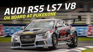 Audi RS5 LS7 V8 On Board at Pukekohe | Jono Lester 