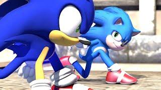 Who is faster? Movie Sonic vs. Modern Sonic Racing