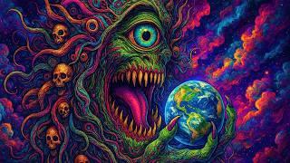 Trippy Psytrance Mix 2025| Magic Mushrooms & Space Visualization| Psychedelic Trance
