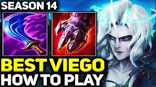 How to Play Viego Jungle Gameplay - RANK 1 BEST VIEGO IN THE WORLD | Season 14 League of Legends