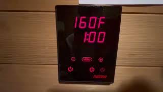 Harvia Xenio Digital Wall Control Controller for Sauna Heater