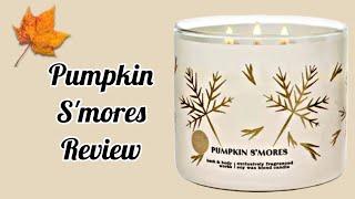 Bath & Body Works|Pumpkin S'mores|Review