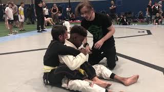 Tristian Pishock v Jeremiah Dennis @ PA BJJ Tournament Match| Philly Jiu-Jitsu Challenge [7/17/21]