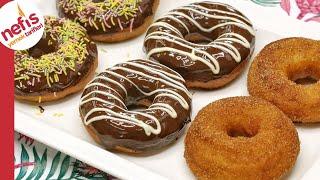 Tek Ölçüden 25 Adet Donut  Hazırlarından Daha Güzel Tam Ölçülü Donut Tarifi 