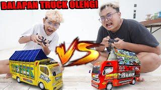 SERUNYA BALAPAN TRUCK OLENG MERAH VS TRUCK OLENG KUNING BOCIL!!!