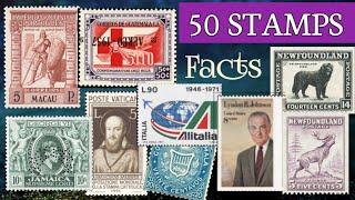 World Rare Stamps From Germany To Morocco | Valuable Postage Stamp Collection