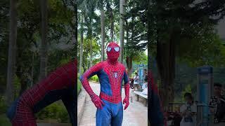 Spiderman sad story 2 | SpiderMan in real life #shorts