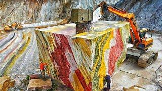 The Process of Granite Mining and Manufacturing From a Quarry Worth Millions